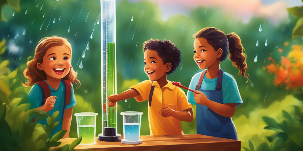 Utiliser un pluviomètre pour enseigner la science climatique aux enfants